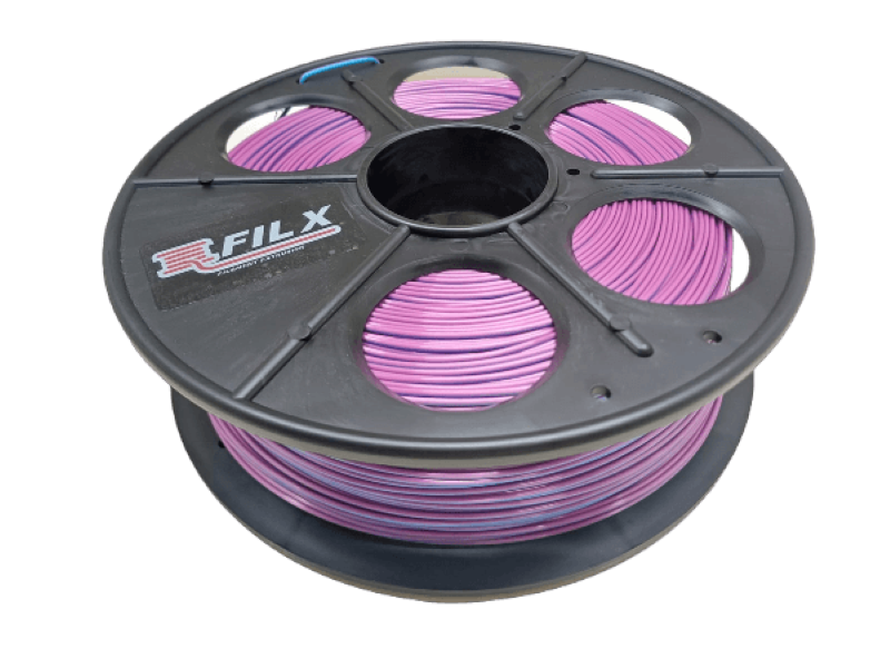 FIL-X PLA 1.75mm 1KG Dual Silk Fuchsia/ Blue STD