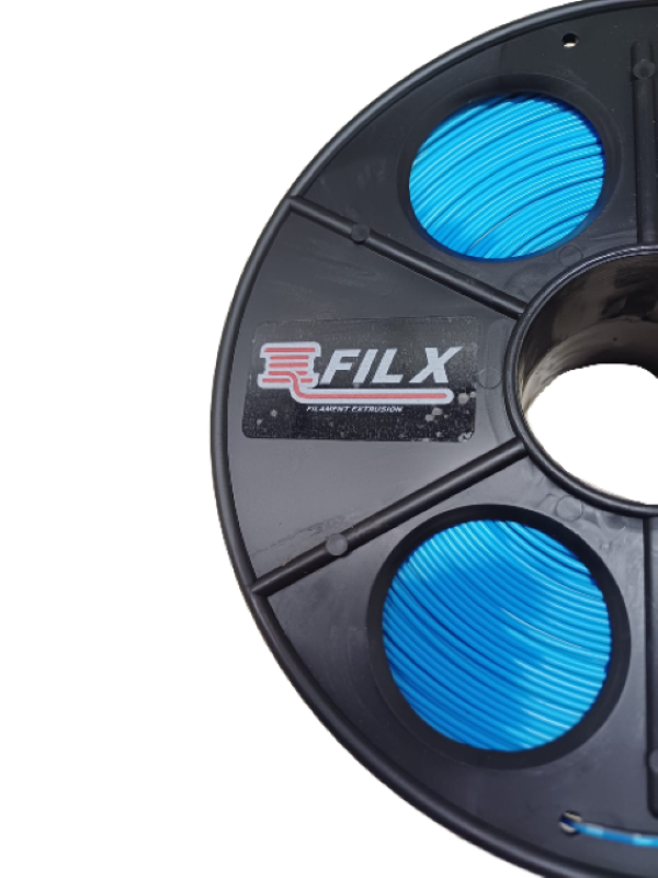 FIL-X PLA 1.75mm 1Kg Dual Silk Blue/Steel STD