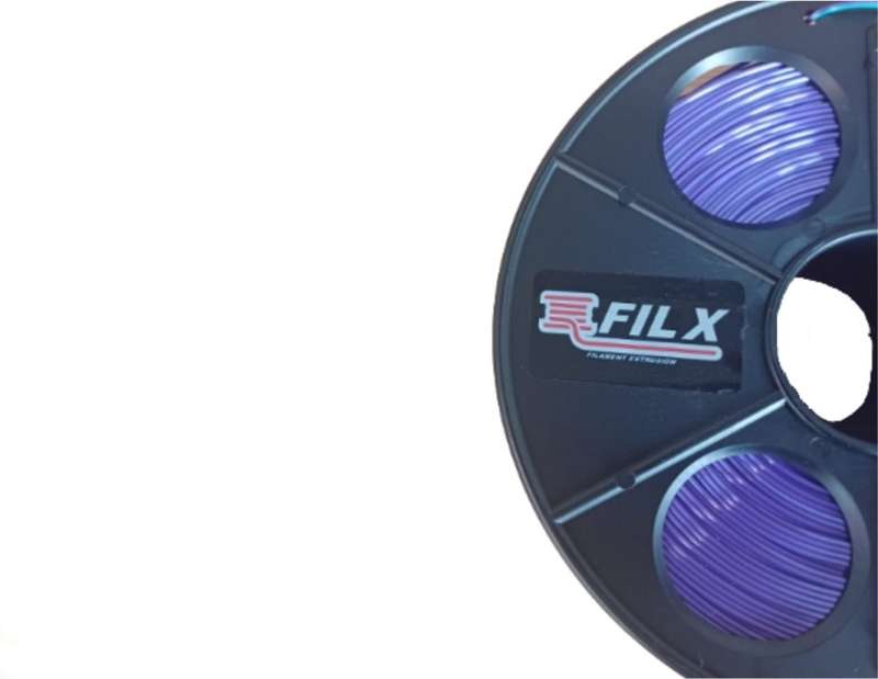 FIL-X PLA 1.75mm 1KG Dual Silk Turquoise/ Purple STD
