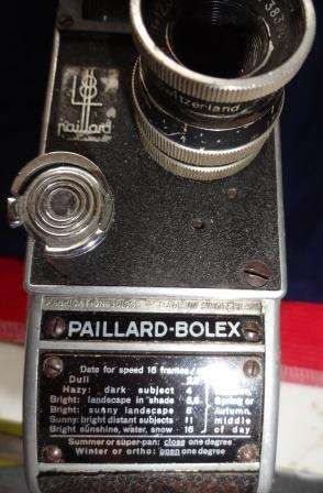 A vintage scarce mini PAILLARD BOLEX movie camera