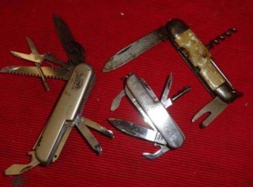 Three knives packed with a variety of functions.