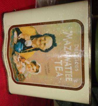 A MAZAWATTEE TEA TIN