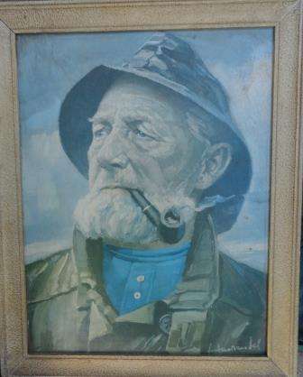 A large striking print of a beloved oupa