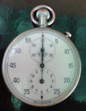 Vintage working HEUER (pre TAGG) stop watch