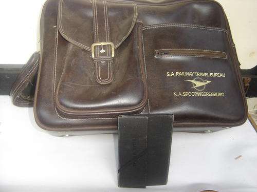SAR&H carrier bag and conductors notebook -from days gone by