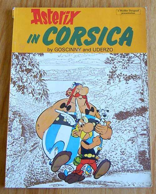 ASTERIX IN CORSICA -  AN ORIGINAL FROM 1984