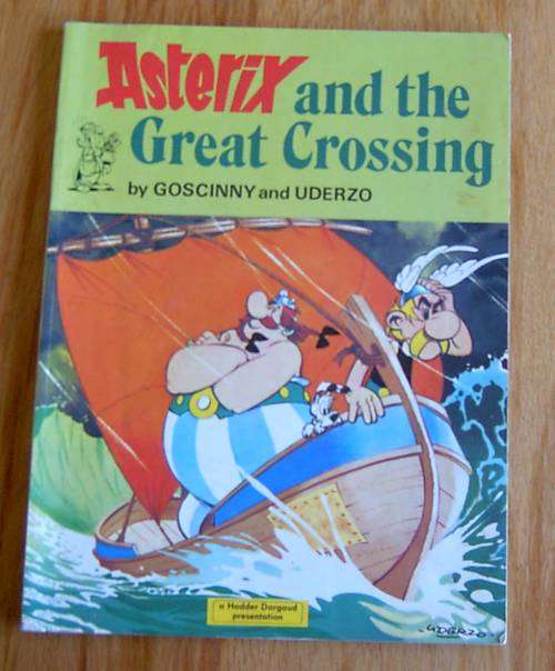 ASTERIX AND THE GREAT CROSSING - AN ORIGINAL FROM 1985