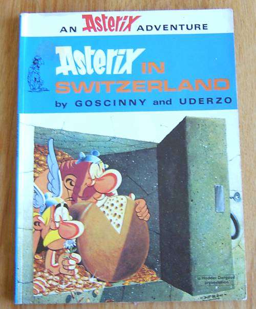ASTERIX IN SWITZERLAND - AN ORIGINAL FROM 1985