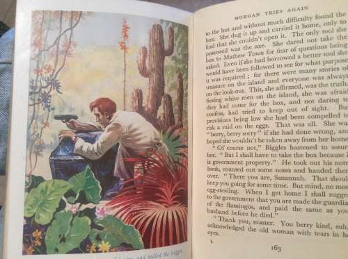 Biggles in the blue. Capt. W. E. Johns 1953 1st Ed.