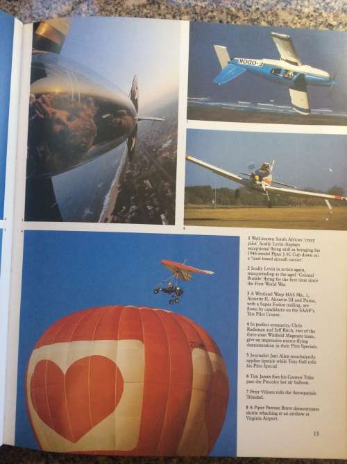 AVIATION IN SOUTH AFRICA BY HERMAN POTGIETER-1ST EDITION PUBLISHED 1986-HARDCOVER WITH DUSTCOVER