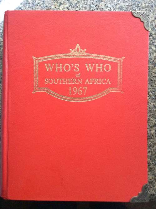 Who's who of Southern Africa 1967