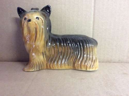 Yorkie  figurine. Ceramic