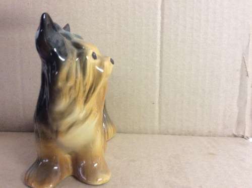 Yorkie  figurine. Ceramic