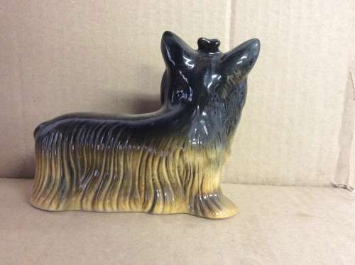 Yorkie  figurine. Ceramic