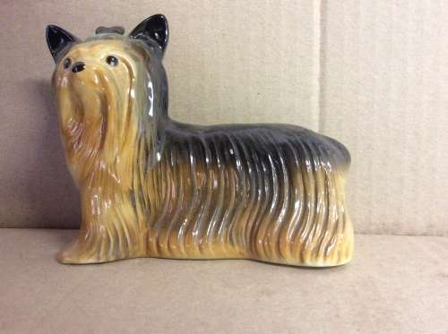 Yorkie  figurine. Ceramic