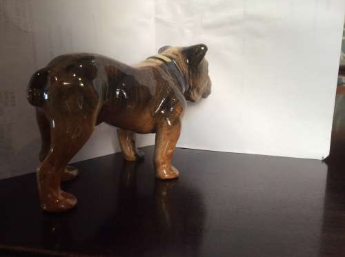Bulldog ceramic.