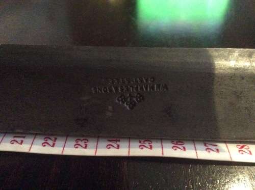 Antique Marples & Sons Cast Steel draw knife spokeshave.