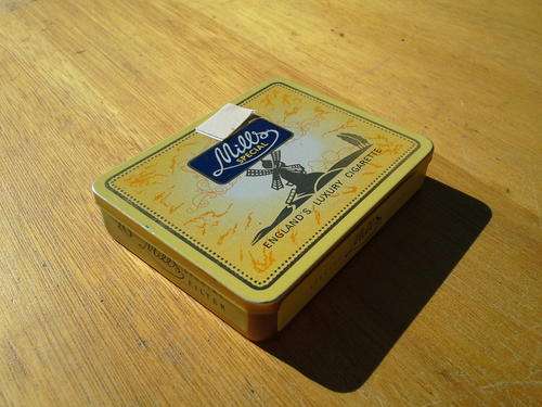 Vintage Mills Cigarette Tin
