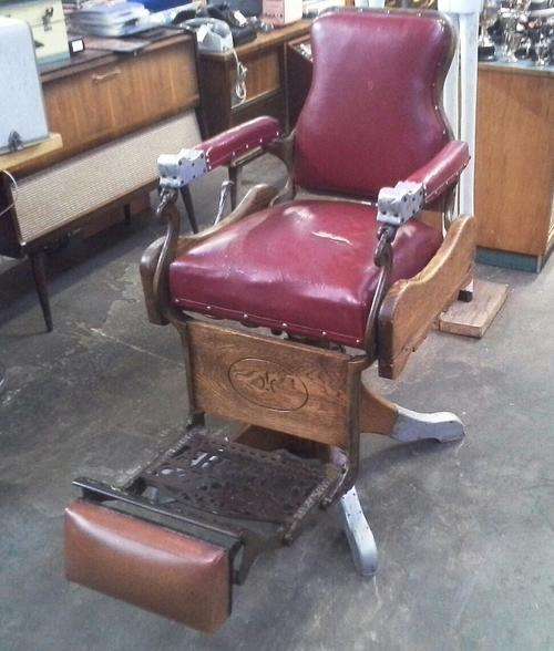 Vintage Archer Barber Chair