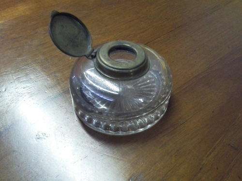 Vintage Criterion Inkwell