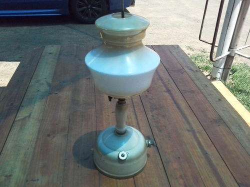 White Coleman Lamp