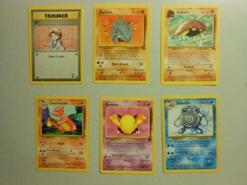 Pokemon Cards x 6