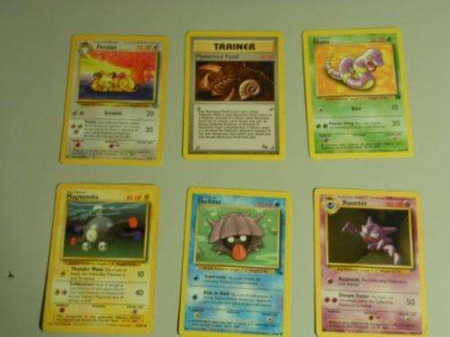 6 x Pokemon Cards