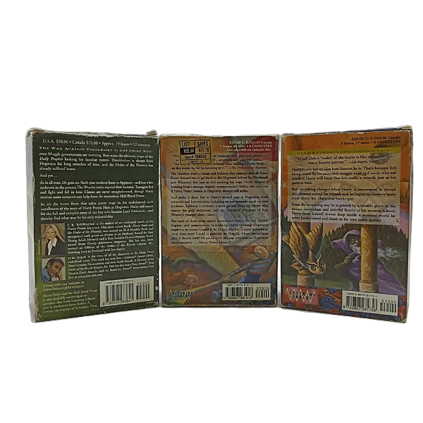 RARE!!! Vintage Harry Potter Audio Book Collection!!!