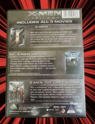 X-Men Trilogy 2000-2006 (DVDs)