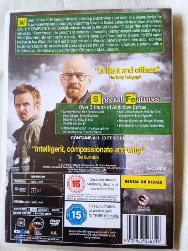 Breaking Bad Complete + Bonus (DVD)