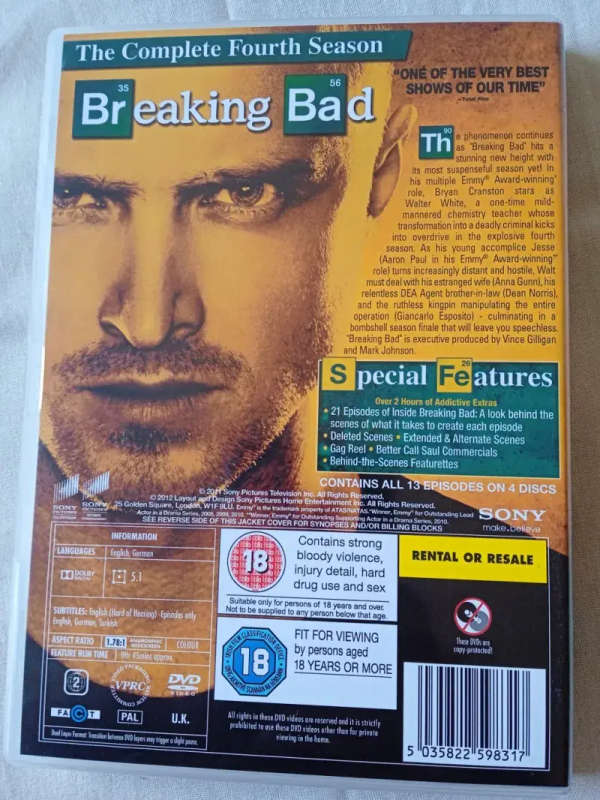Breaking Bad Complete + Bonus (DVD)
