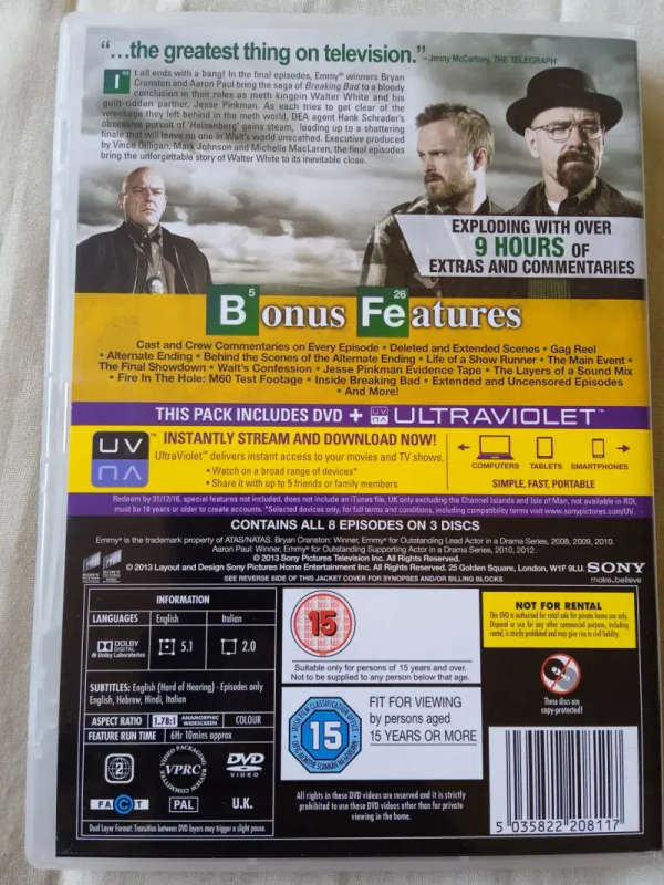 Breaking Bad Complete + Bonus (DVD)