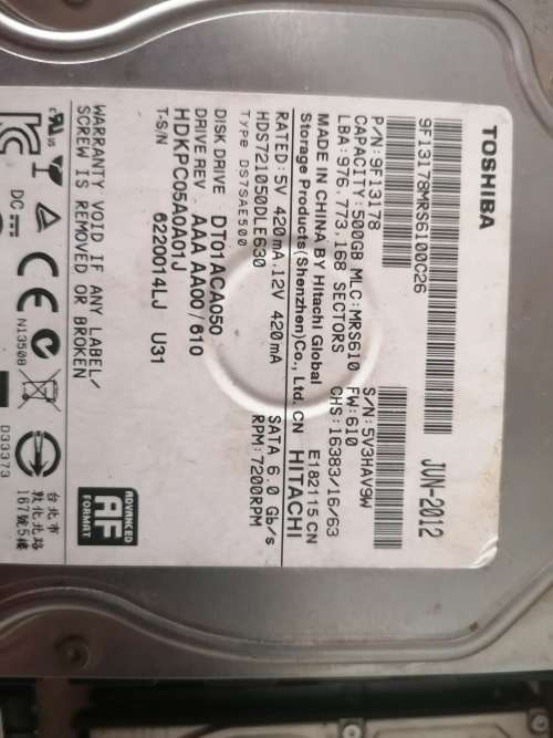 Harddrives multiple