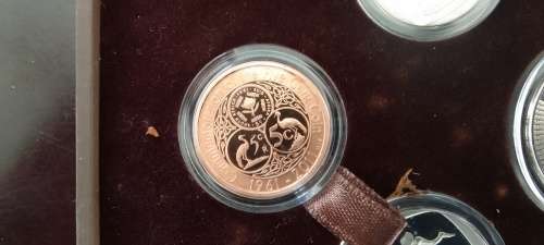 2012 Proof Set Includes Commemorative Five Cent Medallion