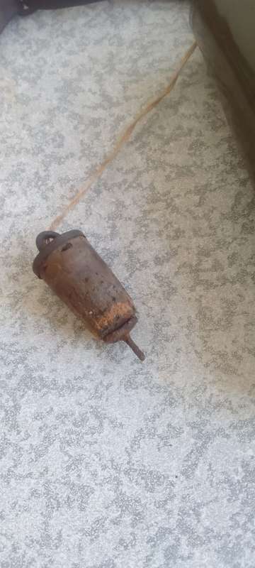 WOW - WW1 1903 pattern cavalry water bottle with leather harness