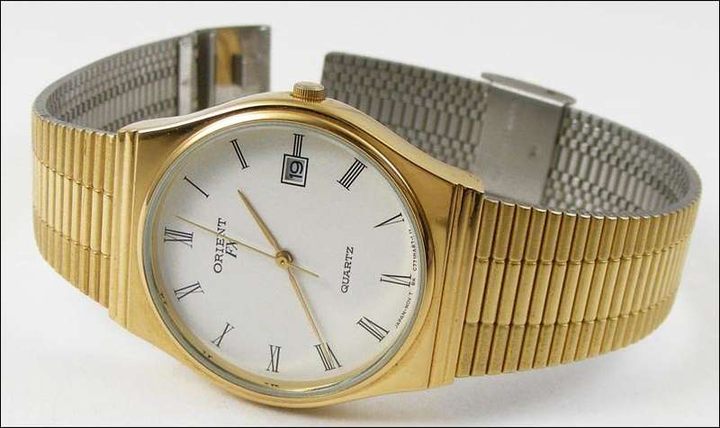 ORIENT FX gents watch with date - store display item