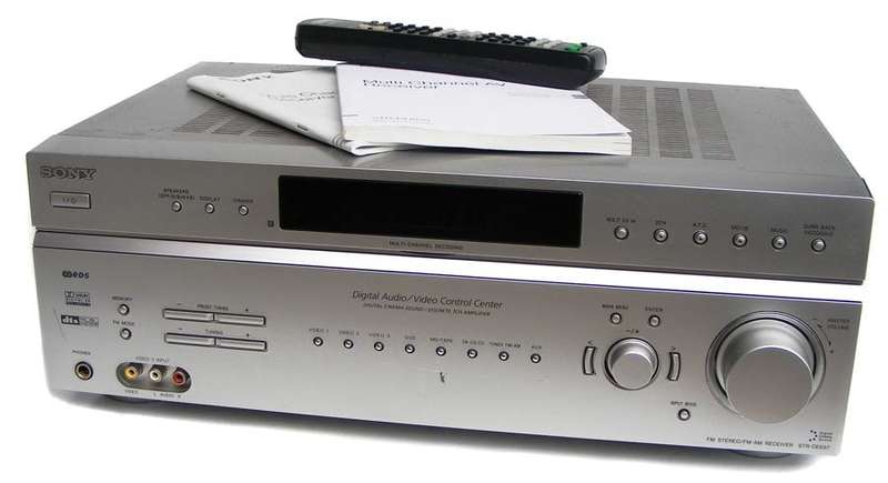 Sony STR-DE697 Home theatre amplifier/digital audio/video control centre- DTS, ProLogic etc