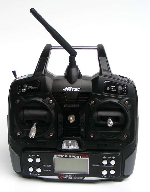 Hi-Tec Optic 6 Sport 2.4GHz 6 channel RC transmitter