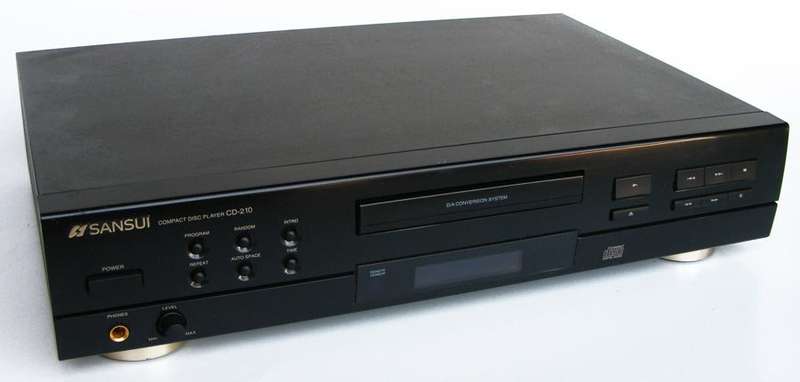 Vintage SANSUI compact disc player - good and working condition - Japan