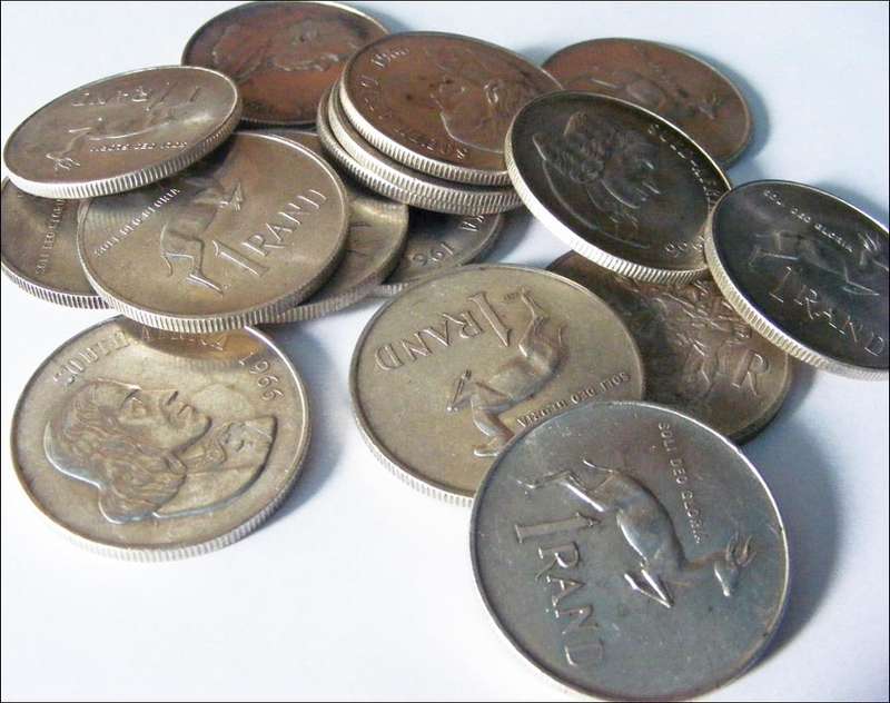 Bulk Sale - South African Silver R1 One Rand Coins - 100 available - 80% silver