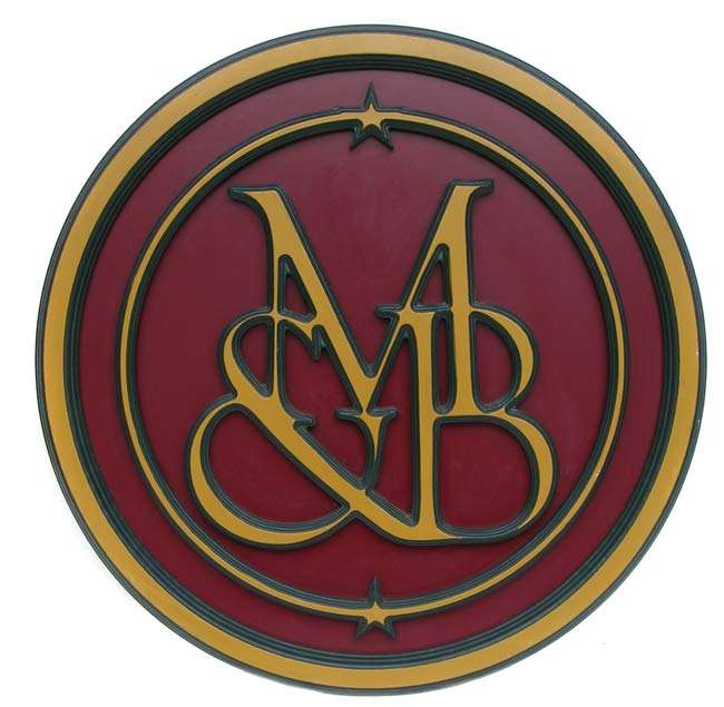 Large Mugg & Bean Wooden Sign! Great condition - Nice Colours! 60cm!