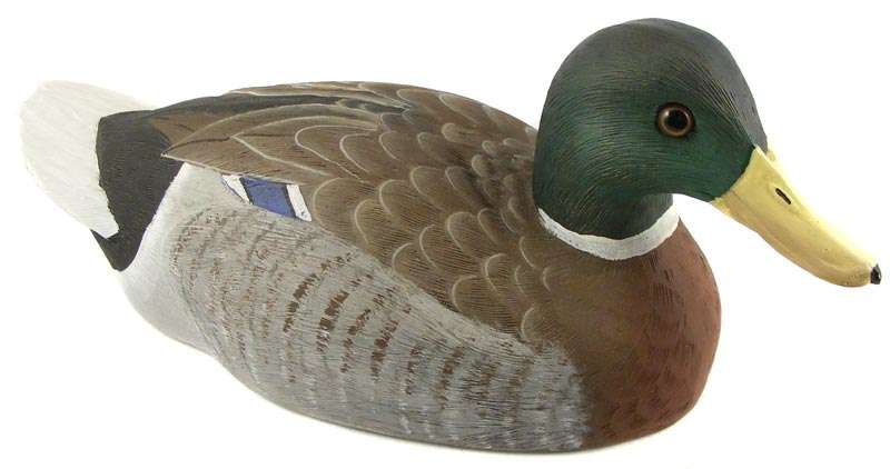 Woodcraft Creations Hand Carved and Painted Mallard's Duck Decoy