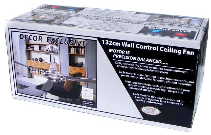 Decor Exclusive Ceiling Fan With Wall Control
