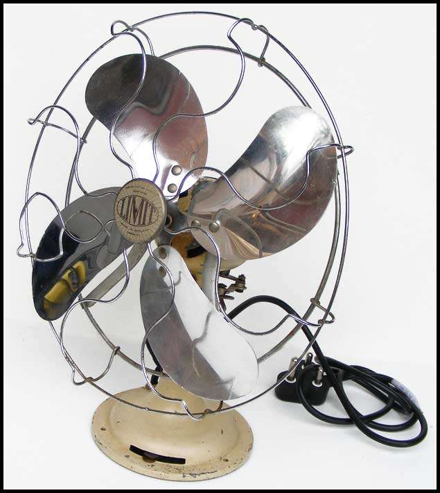 Very Rare Antique LIMIT 1950's Electric fan - Made In England