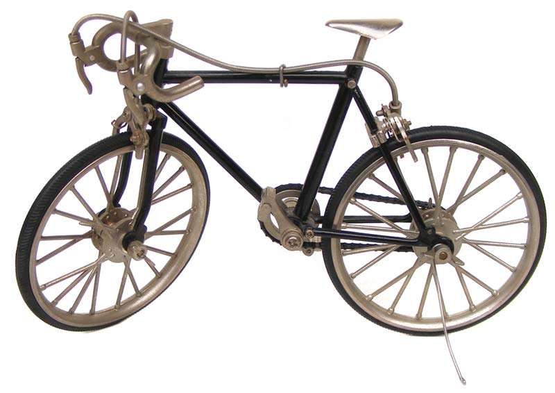 Collectable Vintage Miniature Scale Model Bicycle - Awesome Detail!