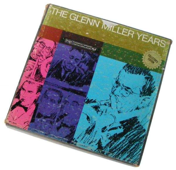 Vintage 1960's 7 Record Box Set - The Glen Miller Years
