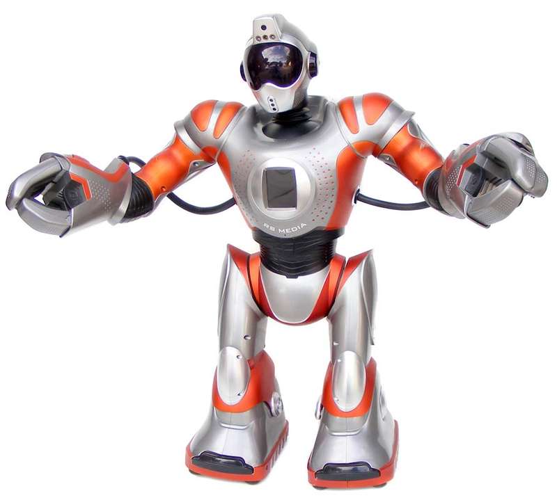 Most Amazing WowWee RS MEDIA ROBOSAPIENS Fully Programmable Multimedia Robot with an Issue!