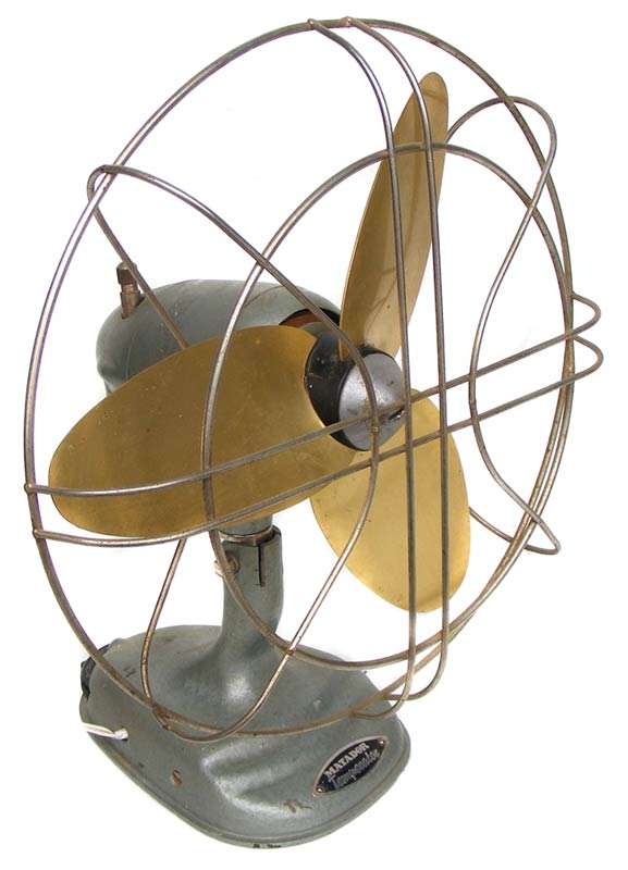 Rare Antique German Matador Temperator 1950's Electric Desk fan - Great condition!