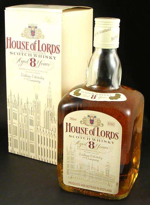 SCARCE - Early 80's Vintage House Of Lords 8 Year old Scotch Whisky from private collection