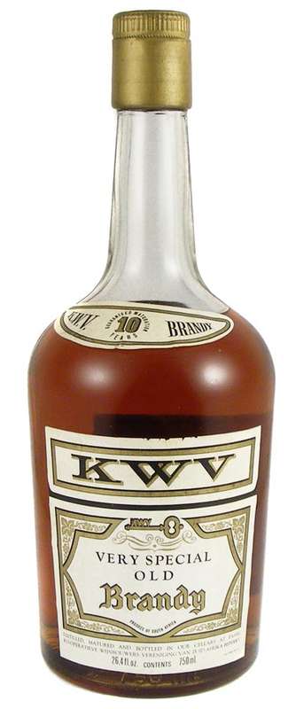 1970'S Vintage KWV Very Special 10 Year Old Brandy - Impossible to Find - Highly Collectable!